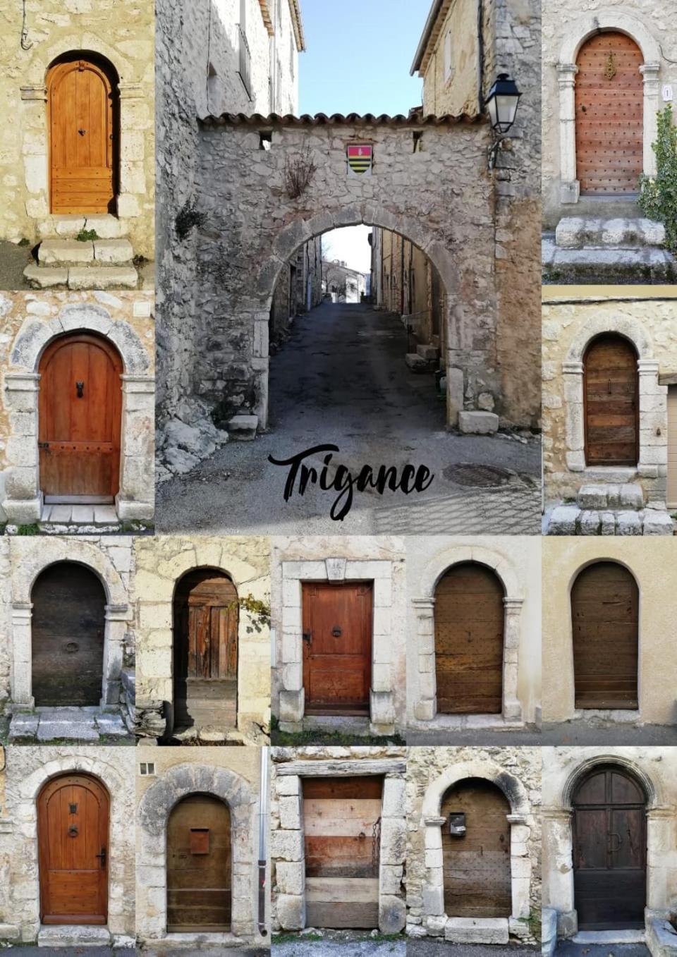 Appartamento Le Petit Saint Clair Trigance Esterno foto